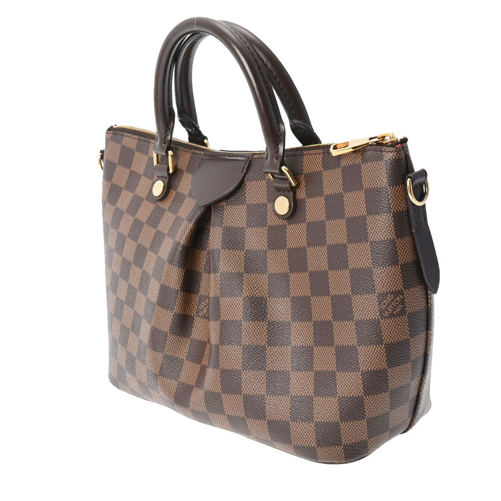 Louis Vuitton Brown Canvas Siena Damier Bag
